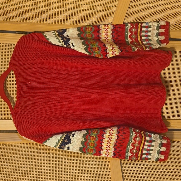 Tiara Women's Medium Holiday Cardigan Christmas Ugly Sweater Festive - Picture 8 of 10